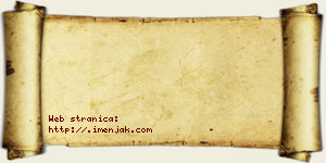 Ignjat Jočanin vizit kartica